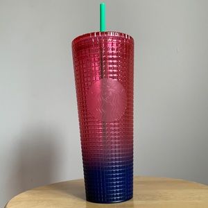 Starbucks Watermelon Pink Purple Gradient Cold Tumbler Venti, Brand New